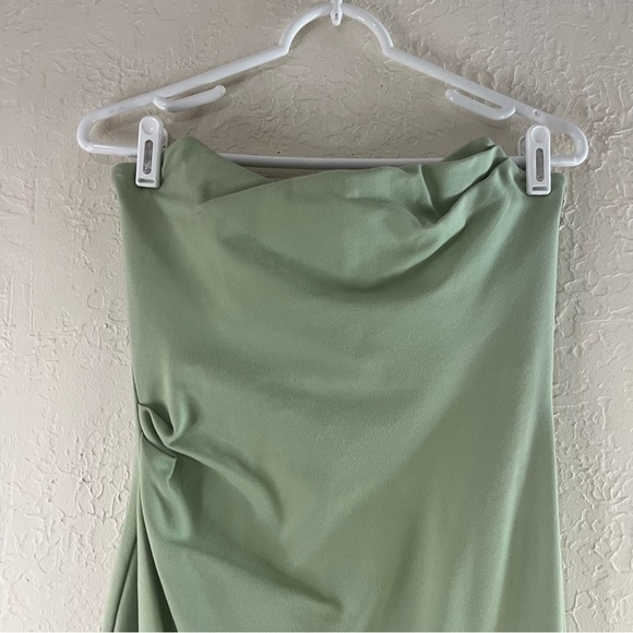 Michael Costello Strapless Maxi Dress - Picture 3 of 12